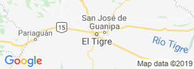 El Tigre map